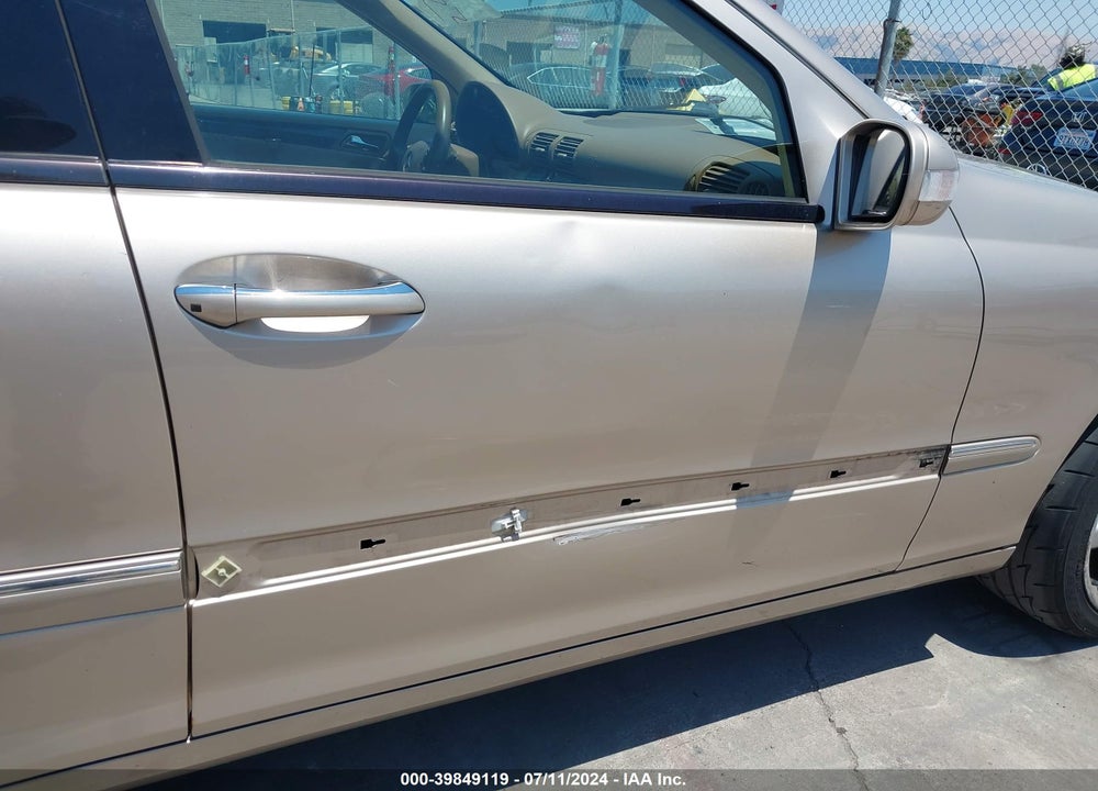 2003 MERCEDES-BENZ C 240 VIN: WDBRF61J33F345863