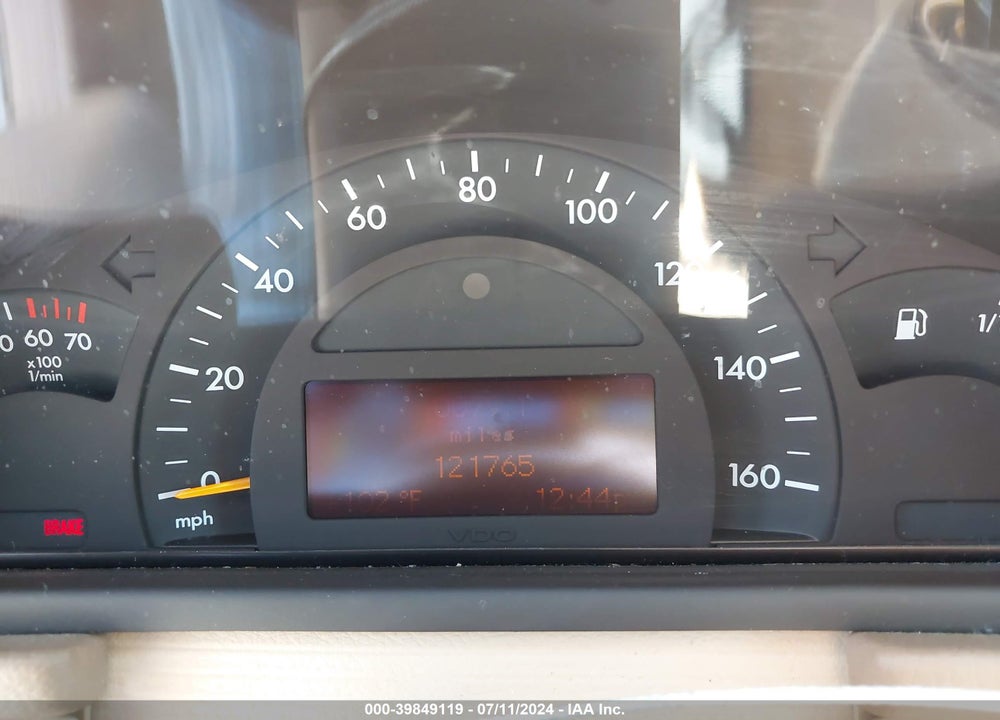 2003 MERCEDES-BENZ C 240 VIN: WDBRF61J33F345863