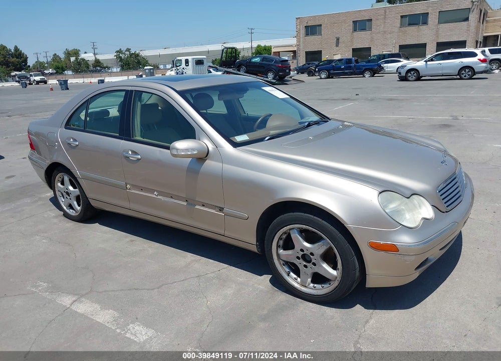 2003 MERCEDES-BENZ C 240 VIN: WDBRF61J33F345863