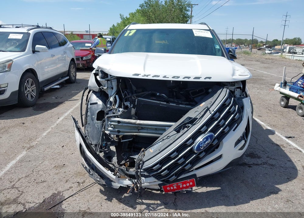 2017 FORD EXPLORER XLT VIN: 1FM5K7D82HGA11900