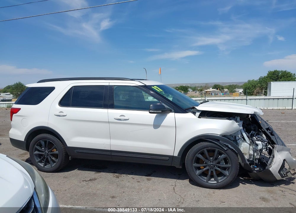 2017 FORD EXPLORER XLT VIN: 1FM5K7D82HGA11900