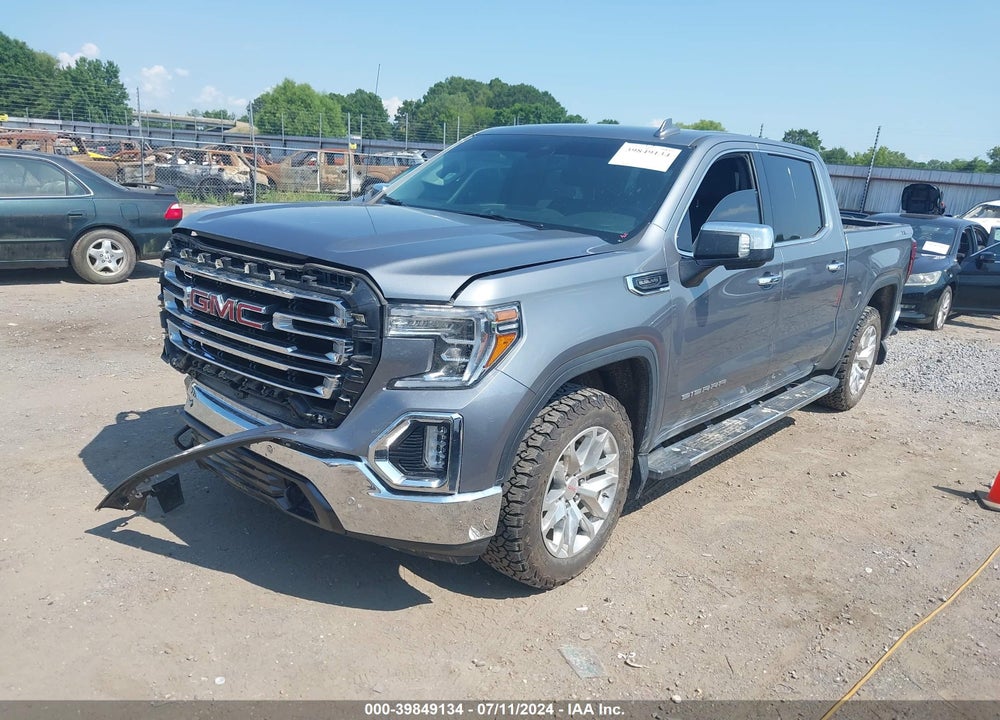 2020 GMC SIERRA 1500 4WD SHORT BOX SLT VIN: 3GTU9DED4LG170159