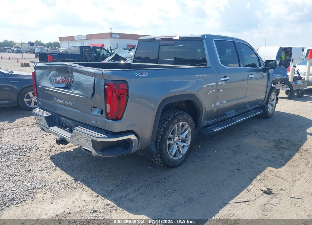 2020 GMC SIERRA 1500 4WD SHORT BOX SLT VIN: 3GTU9DED4LG170159