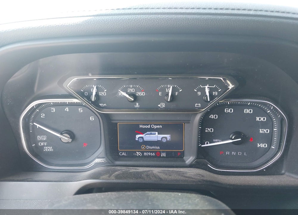 2020 GMC SIERRA 1500 4WD SHORT BOX SLT VIN: 3GTU9DED4LG170159