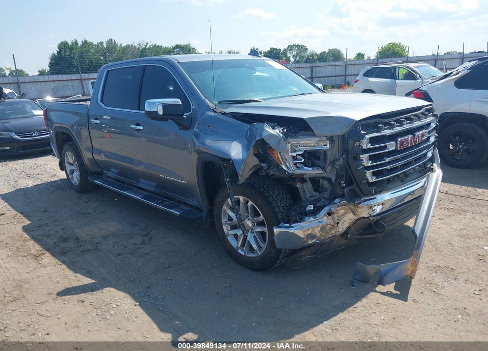 2020 GMC SIERRA 1500 4WD SHORT BOX SLT VIN: 3GTU9DED4LG170159
