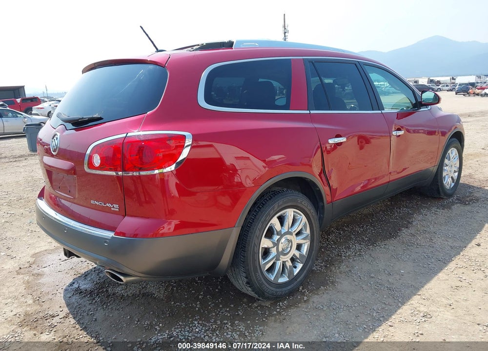2012 BUICK ENCLAVE PREMIUM VIN: 5GAKVDED6CJ208090