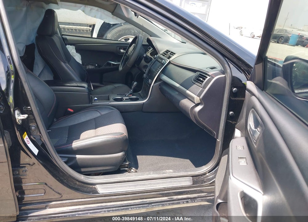 2016 TOYOTA CAMRY SE VIN: 4T1BF1FK2GU224519