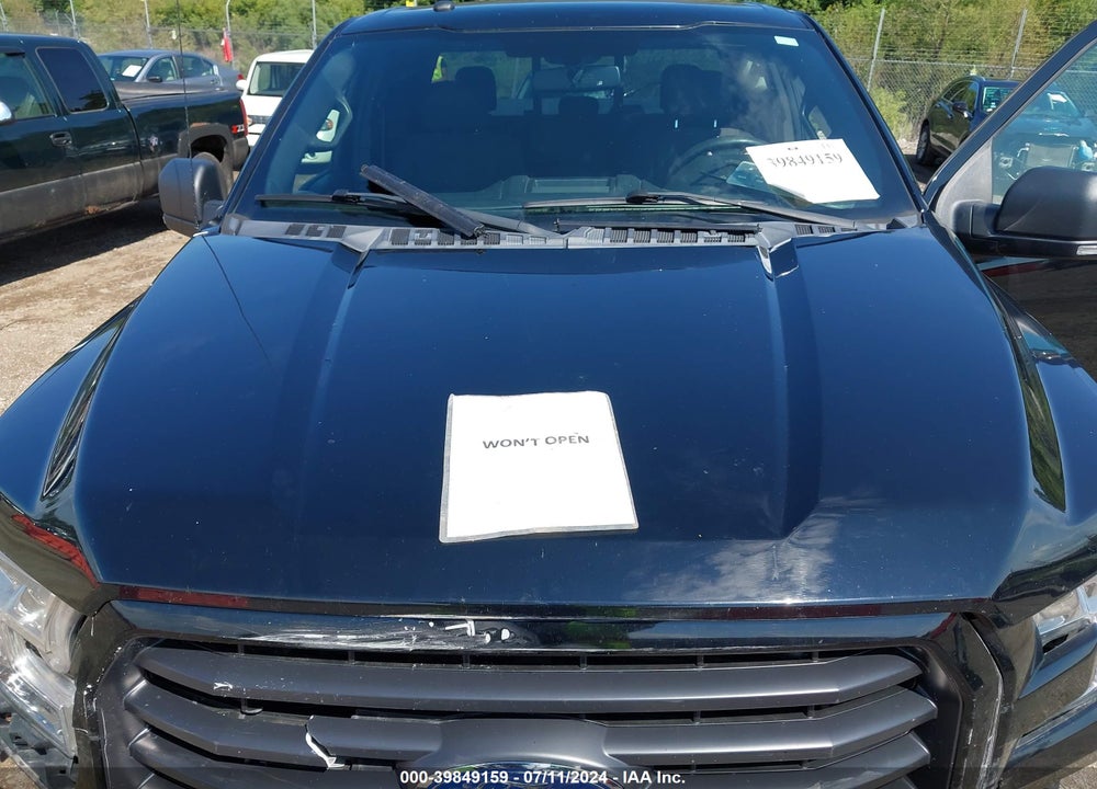 2016 FORD F-150 XLT VIN: 1FTFX1EG7GKE09399