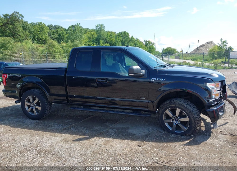 2016 FORD F-150 XLT VIN: 1FTFX1EG7GKE09399