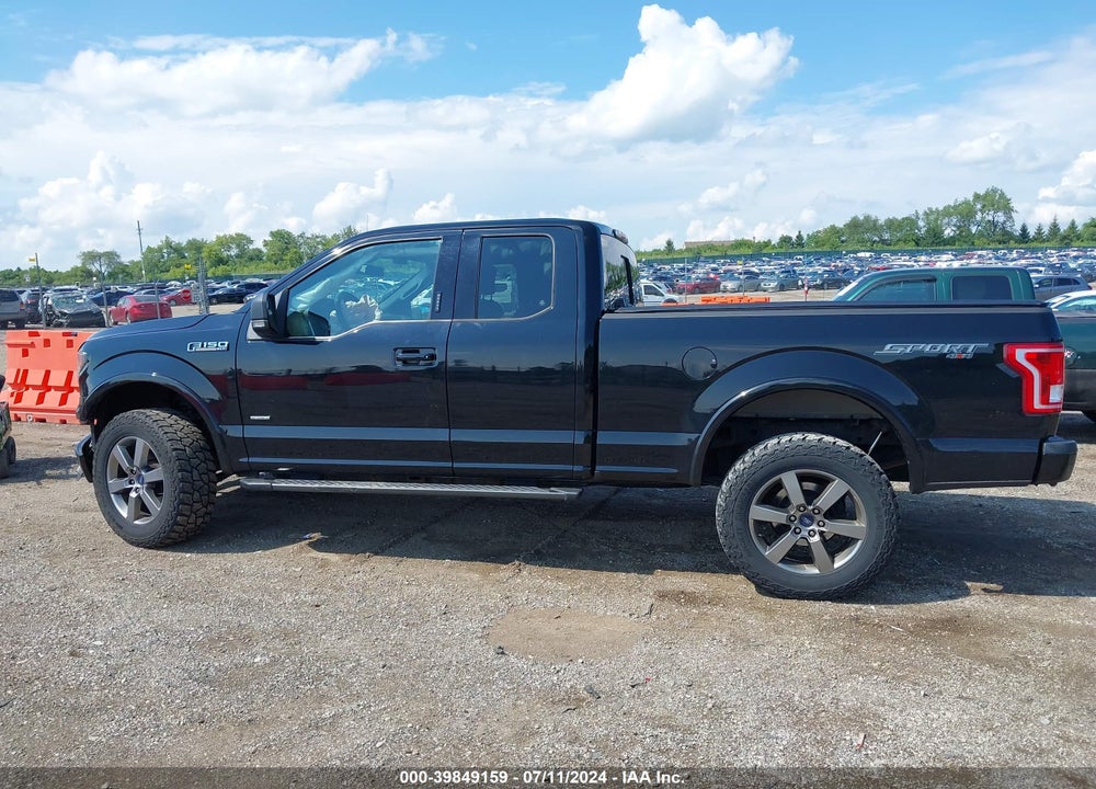 2016 FORD F-150 XLT VIN: 1FTFX1EG7GKE09399