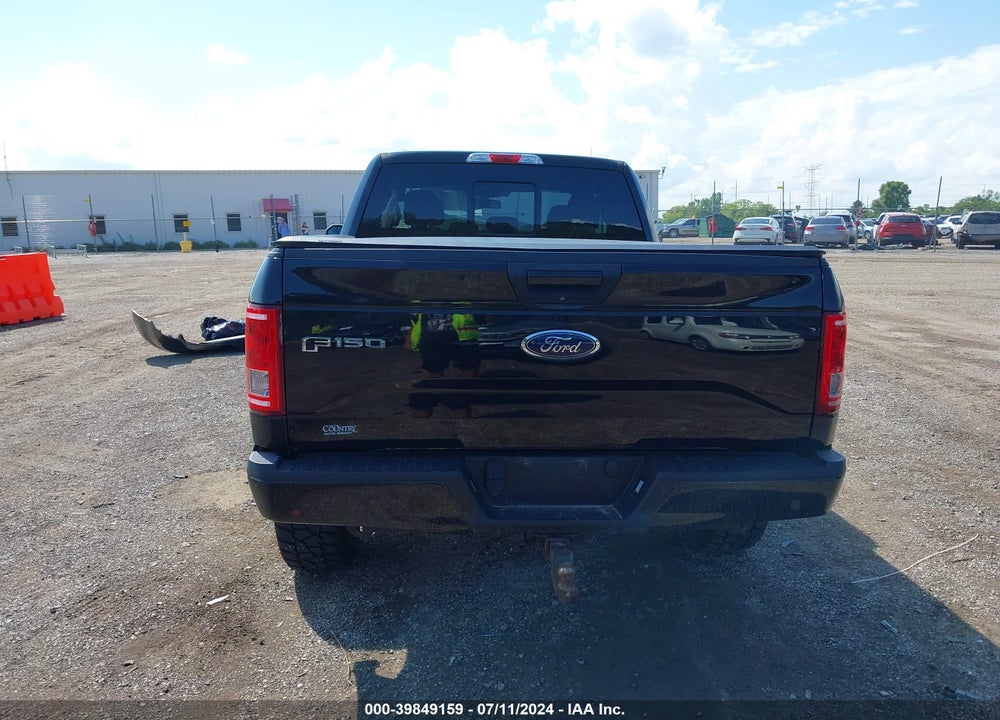 2016 FORD F-150 XLT VIN: 1FTFX1EG7GKE09399