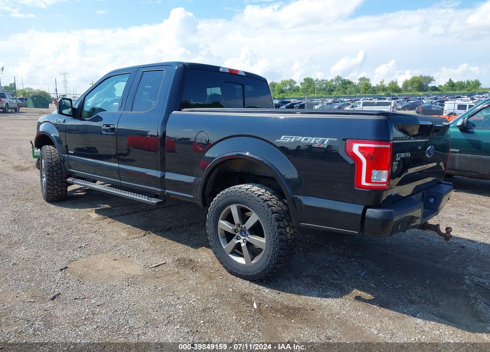 2016 FORD F-150 XLT VIN: 1FTFX1EG7GKE09399