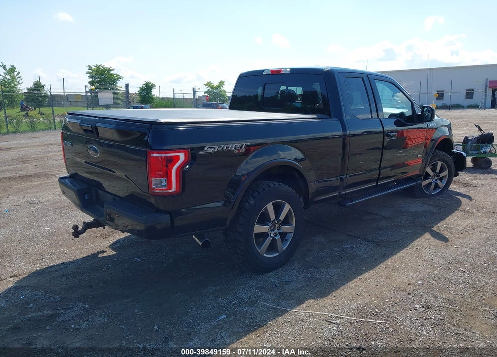 2016 FORD F-150 XLT VIN: 1FTFX1EG7GKE09399