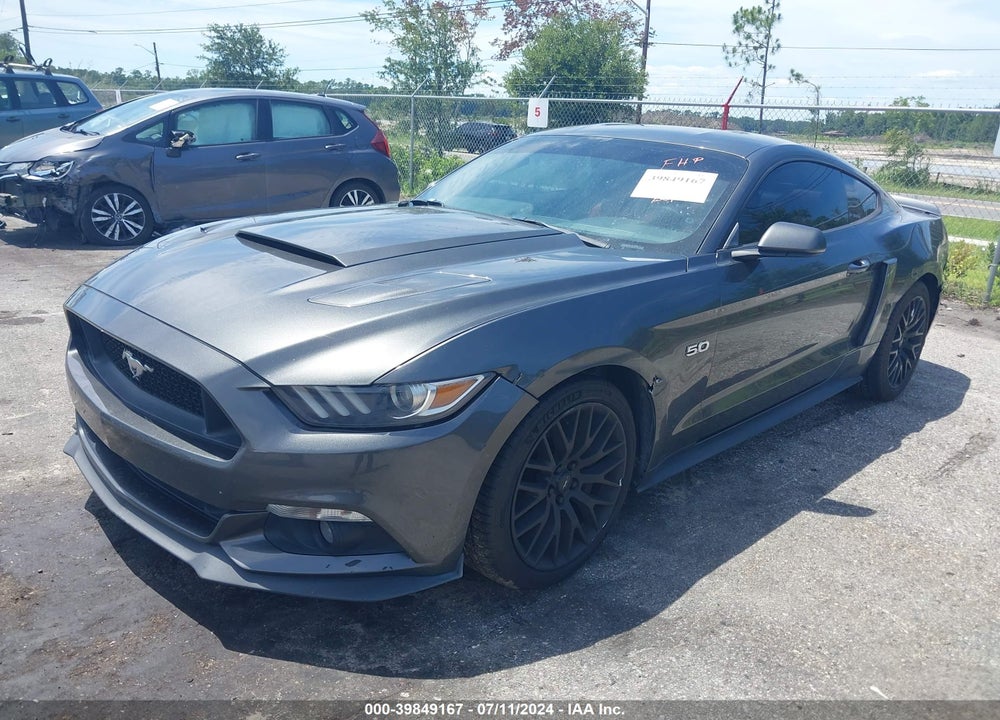2017 FORD MUSTANG GT PREMIUM VIN: 1FA6P8CF6H5262887