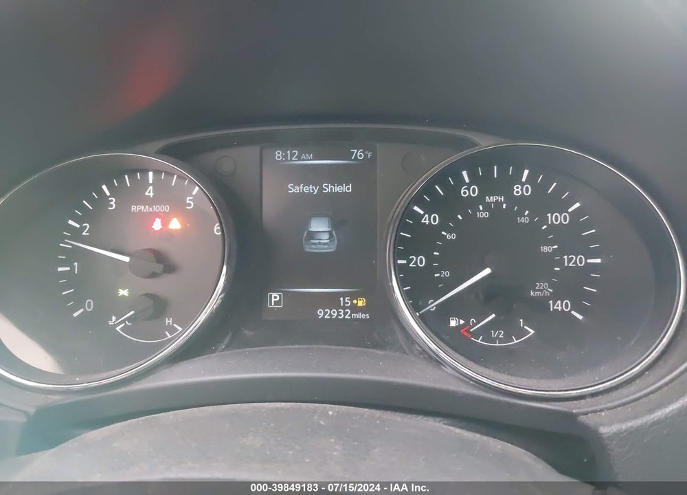 2017 NISSAN ROGUE SV VIN: 5N1AT2MV4HC828183