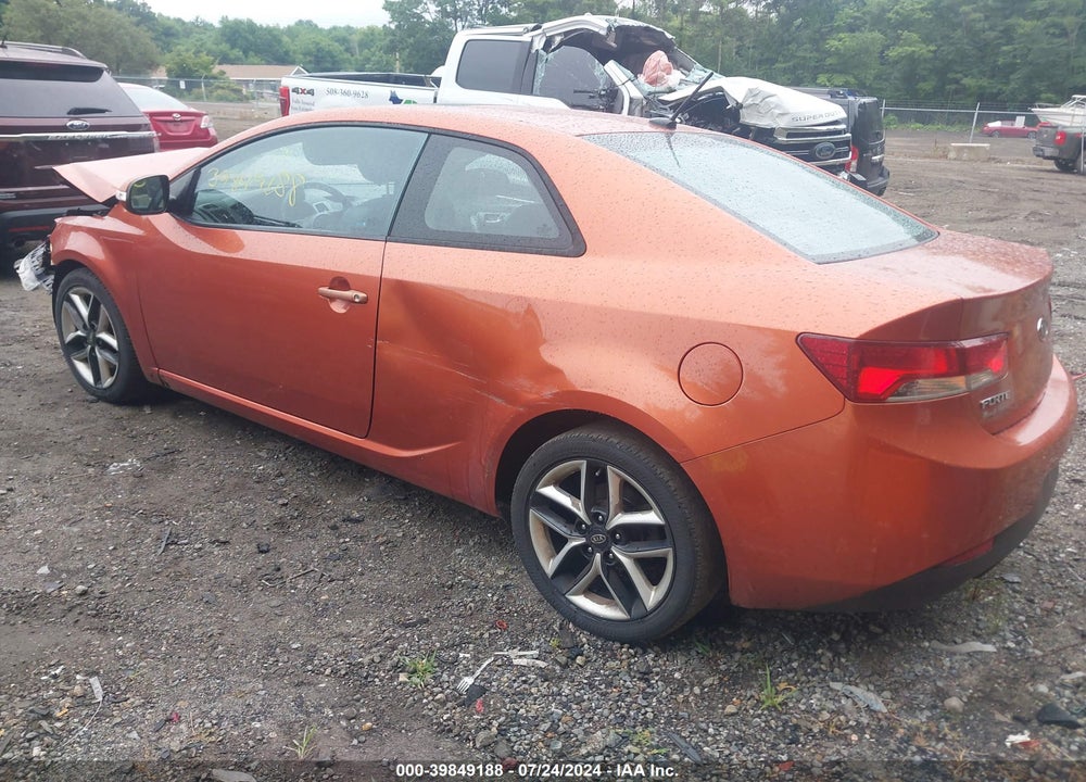 2010 KIA FORTE KOUP SX VIN: KNAFW6A30A5125733