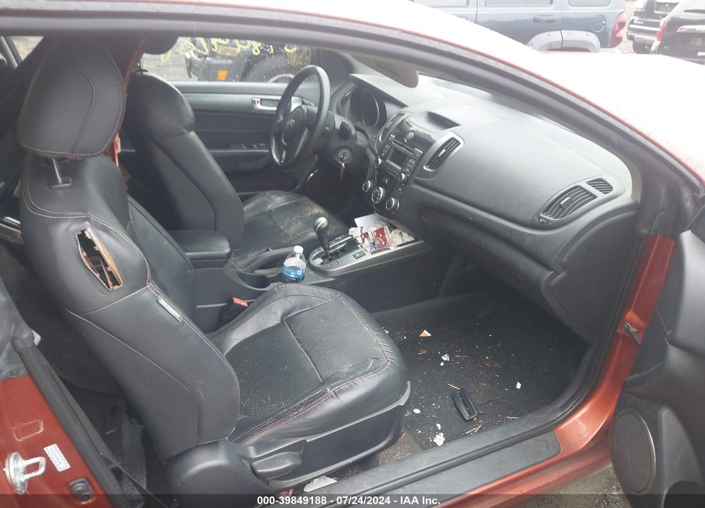 2010 KIA FORTE KOUP SX VIN: KNAFW6A30A5125733