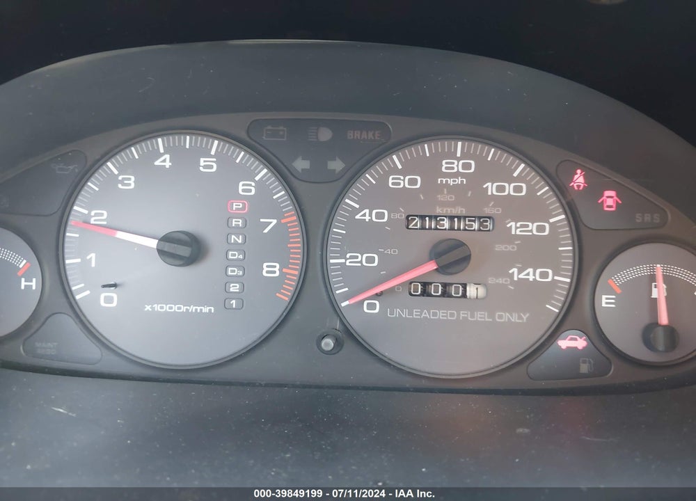 1995 ACURA INTEGRA RS VIN: JH4DC4446SS023723