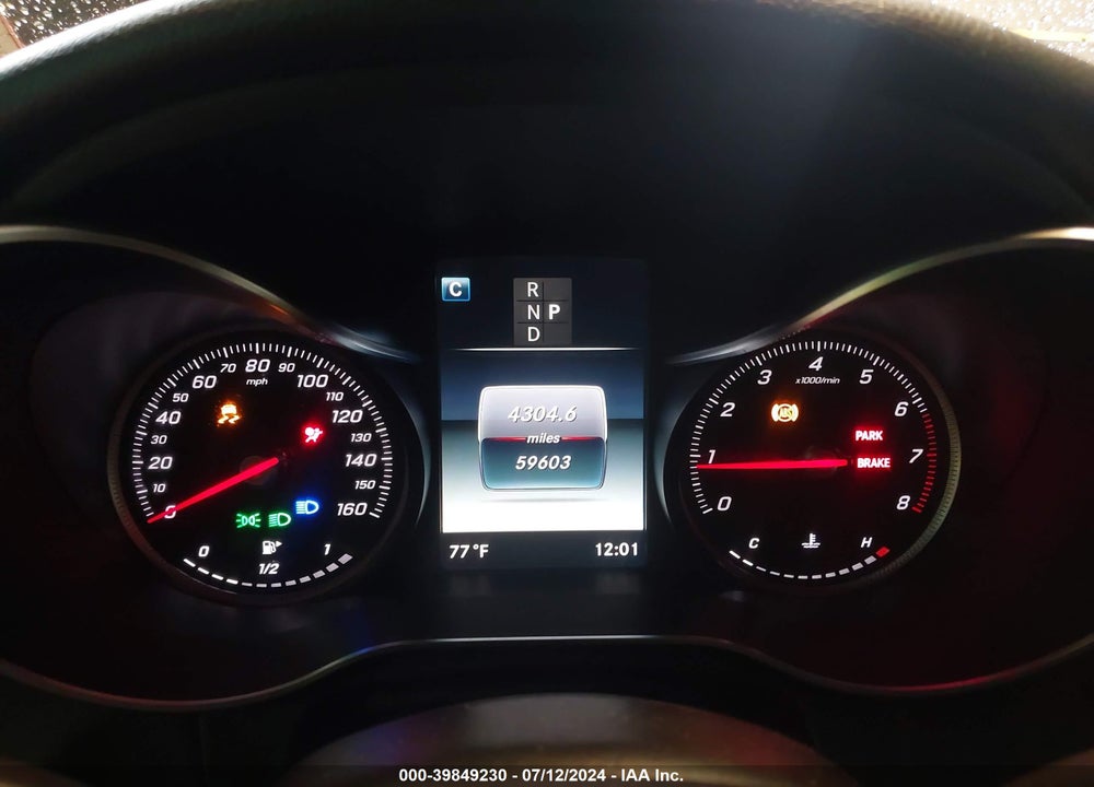 2019 MERCEDES-BENZ GLC 300 4MATIC VIN: WDC0G4KB8KV170558
