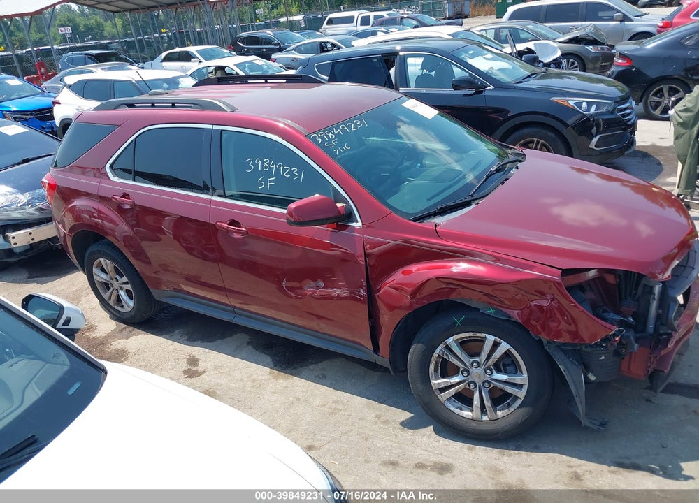 2016 CHEVROLET EQUINOX LT VIN: 2GNALCEK7G6165477