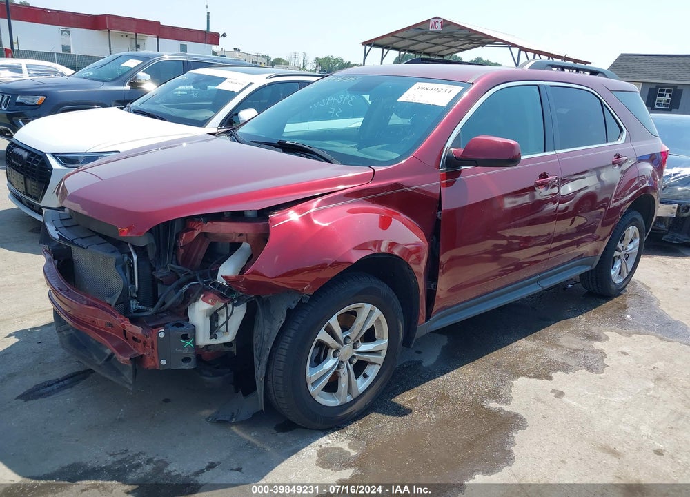 2016 CHEVROLET EQUINOX LT VIN: 2GNALCEK7G6165477