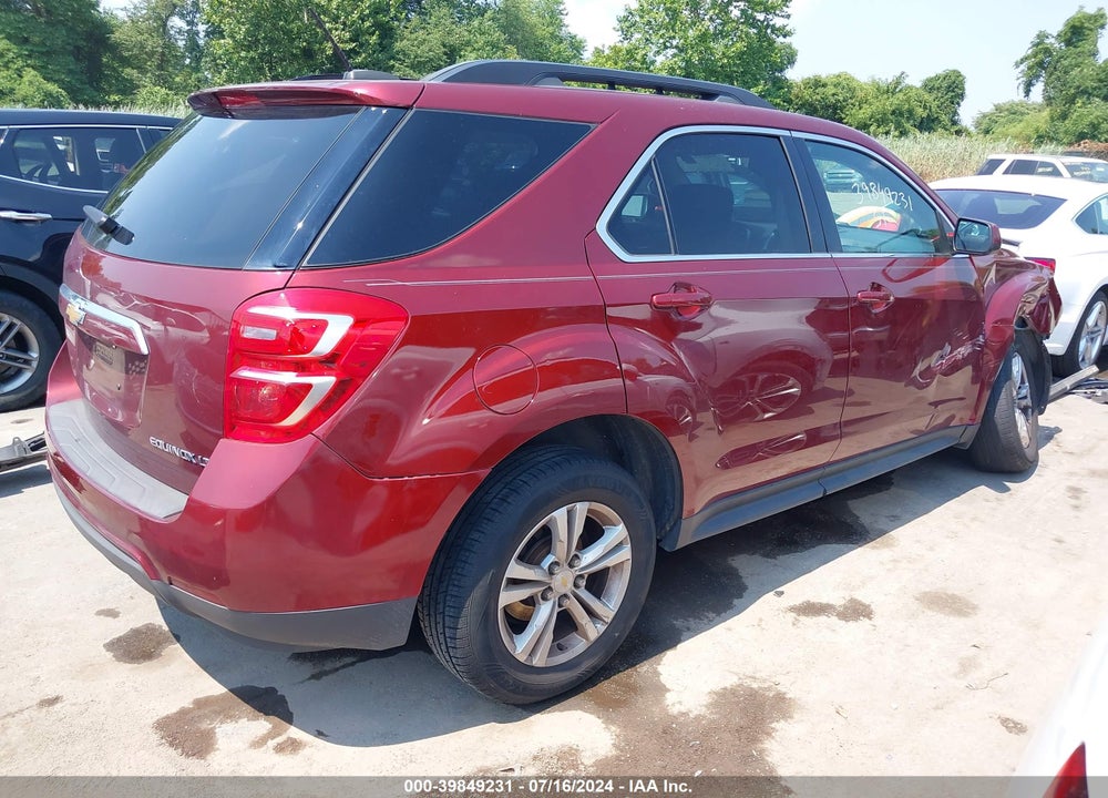 2016 CHEVROLET EQUINOX LT VIN: 2GNALCEK7G6165477