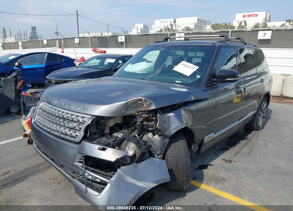 2015 LAND ROVER RANGE ROVER 5.0L V8 SUPERCHARGED VIN: SALGS3TF1FA230619
