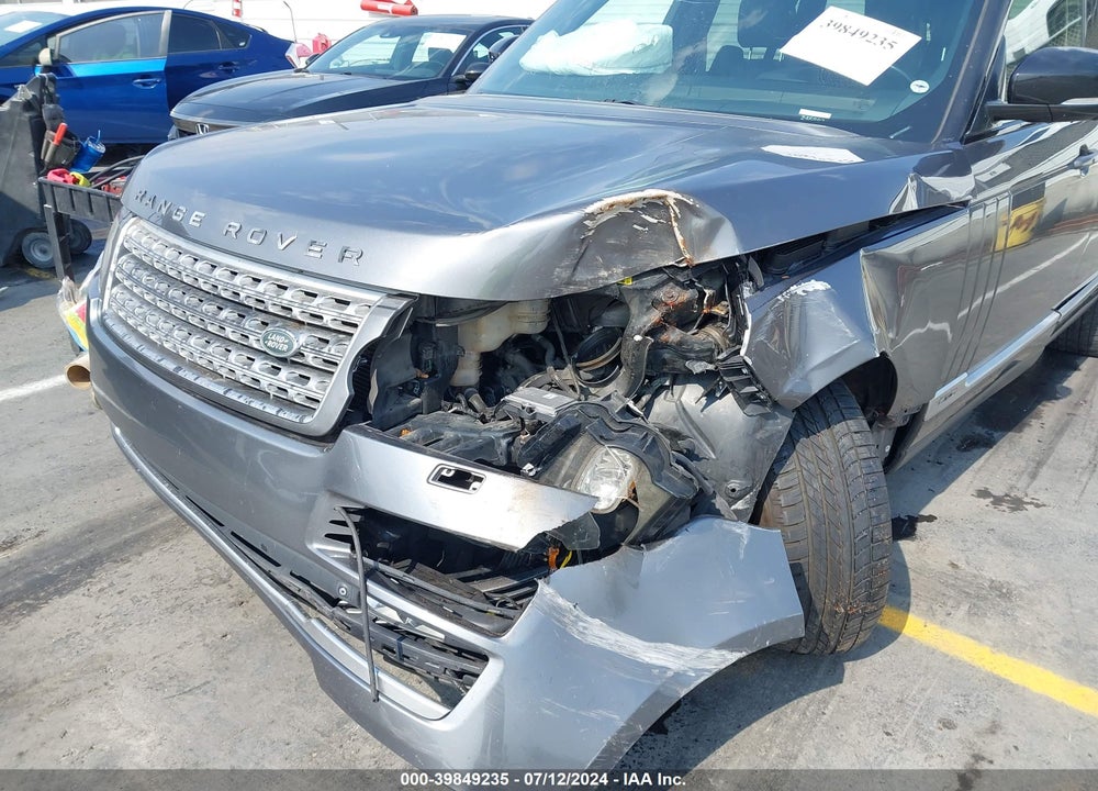 2015 LAND ROVER RANGE ROVER 5.0L V8 SUPERCHARGED VIN: SALGS3TF1FA230619