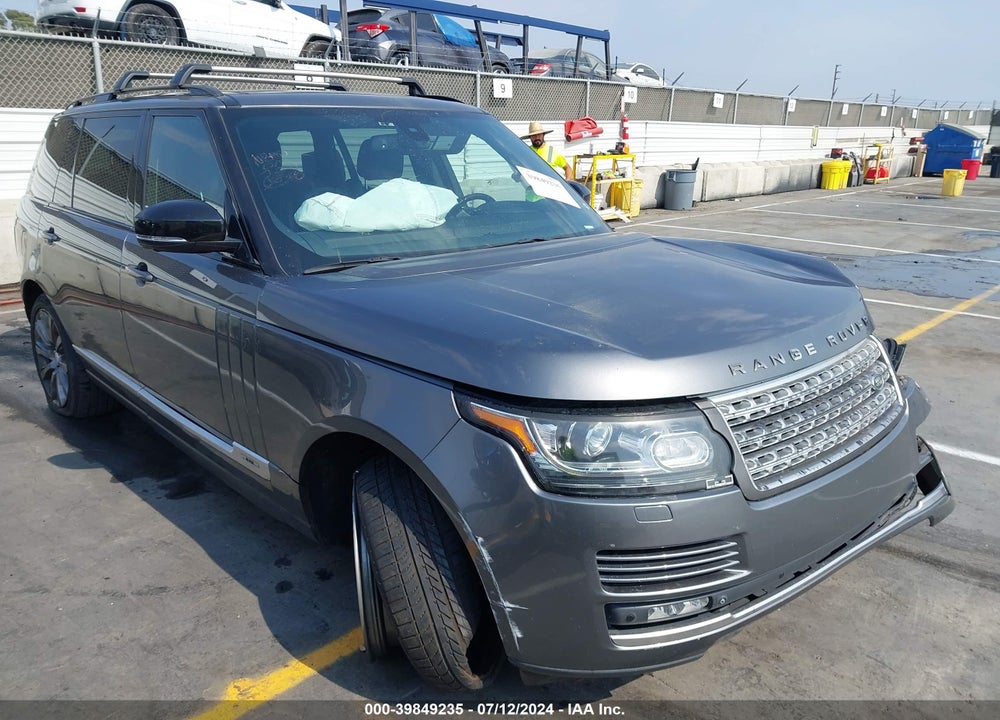 2015 LAND ROVER RANGE ROVER 5.0L V8 SUPERCHARGED VIN: SALGS3TF1FA230619