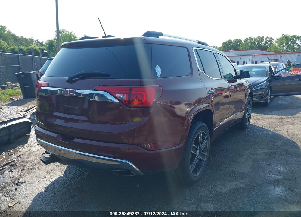 2017 GMC ACADIA DENALI VIN: 1GKKNPLS1HZ195473