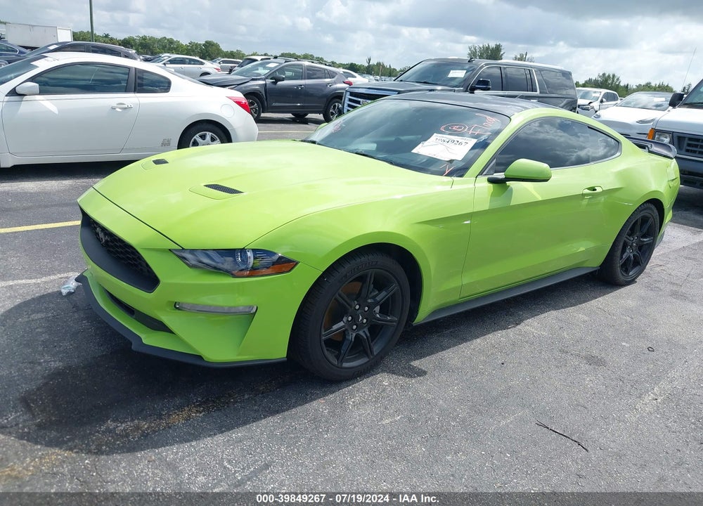 2020 FORD MUSTANG ECOBOOST FASTBACK VIN: 1FA6P8THXL5157828