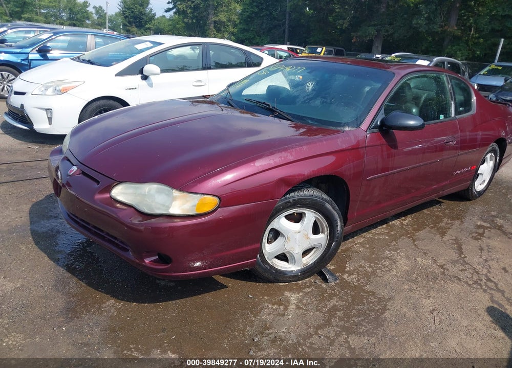 2003 CHEVROLET MONTE CARLO SS VIN: 2G1WX12K239186427