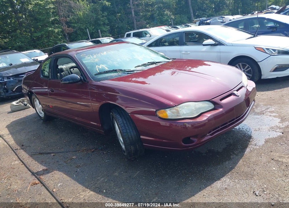 2003 CHEVROLET MONTE CARLO SS VIN: 2G1WX12K239186427
