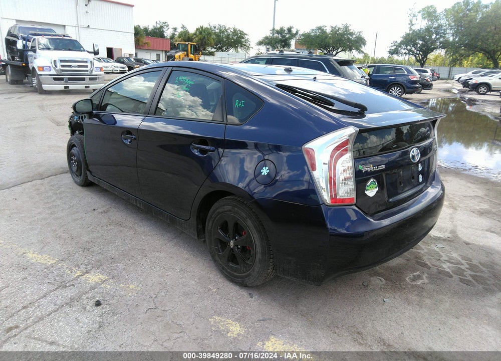 2012 TOYOTA PRIUS TWO VIN: JTDKN3DUXC0333707