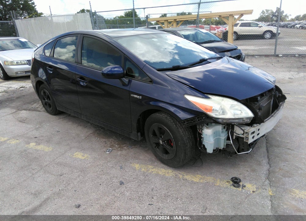 2012 TOYOTA PRIUS TWO VIN: JTDKN3DUXC0333707