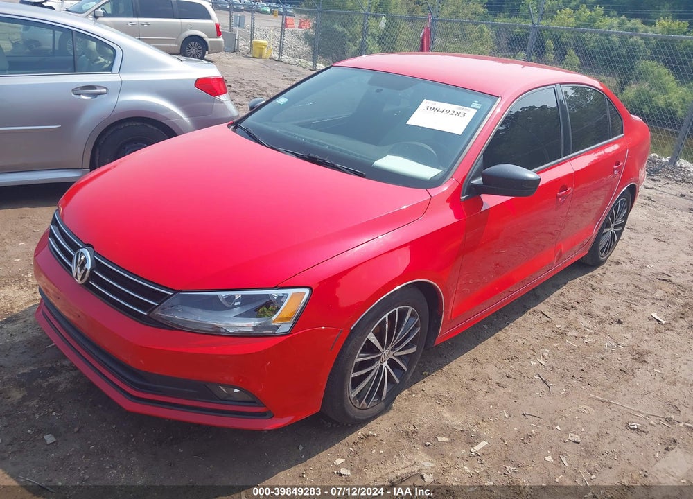 2016 VOLKSWAGEN JETTA 1.8T SPORT VIN: 3VWD17AJ5GM287970