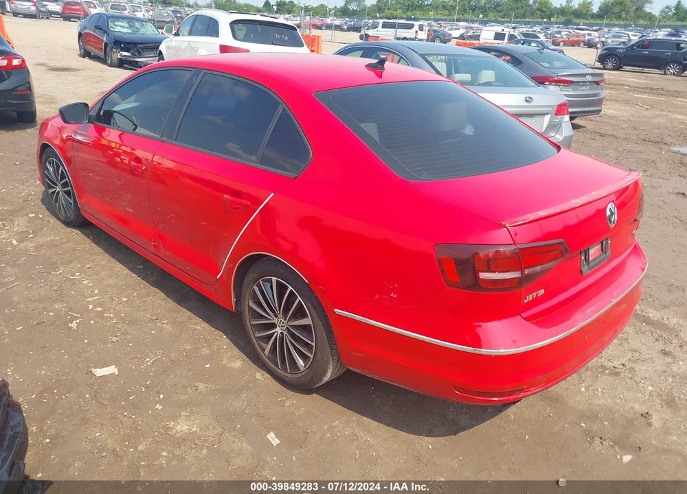 2016 VOLKSWAGEN JETTA 1.8T SPORT VIN: 3VWD17AJ5GM287970