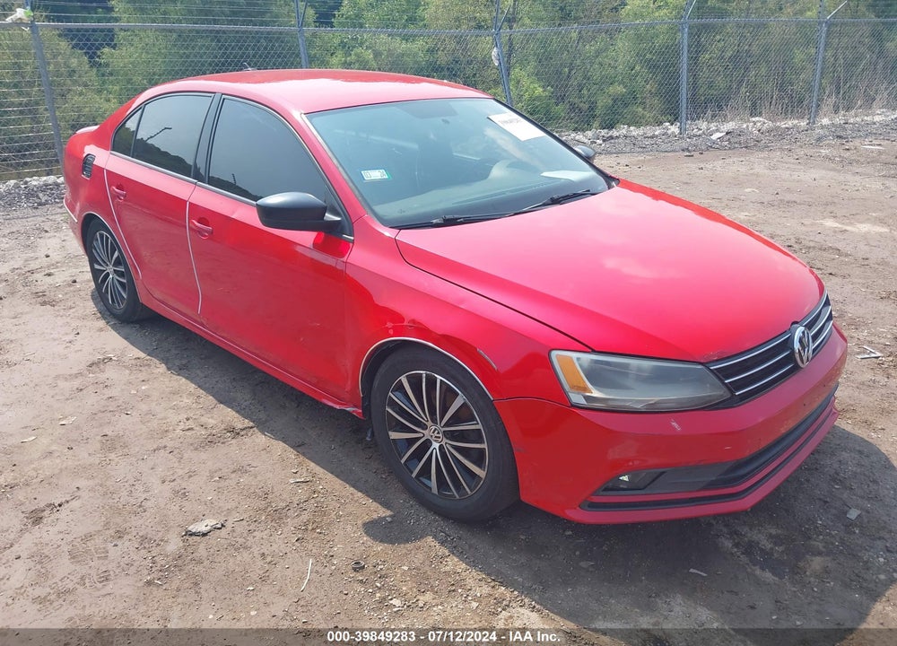 2016 VOLKSWAGEN JETTA 1.8T SPORT VIN: 3VWD17AJ5GM287970