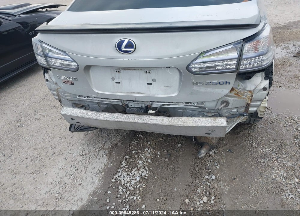 2010 LEXUS HS 250H PREMIUM VIN: JTHBB1BA1A2021846