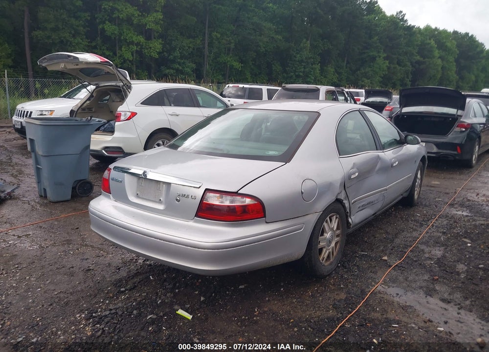 2004 MERCURY SABLE LS PREMIUM VIN: 1MEFM55S14G601144