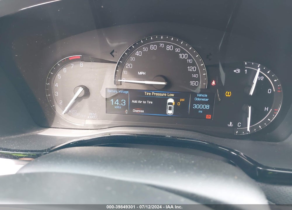 2019 CADILLAC XT5 VIN: 1GYKNDRS1KZ260258
