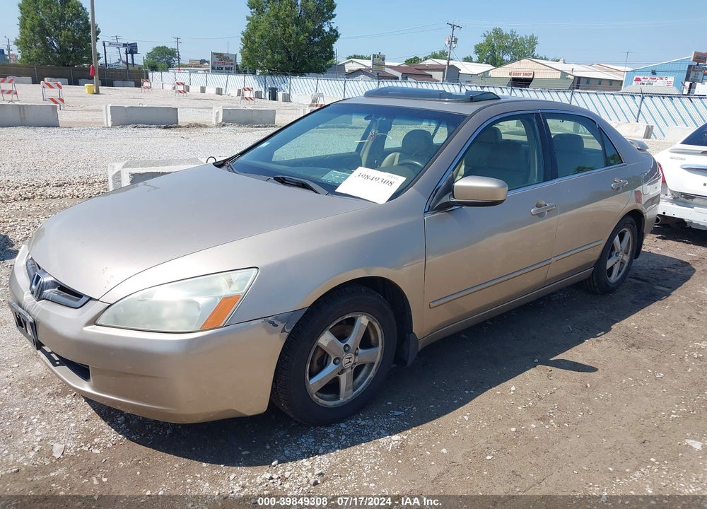 2003 HONDA ACCORD 2.4 EX VIN: JHMCM56663C063941