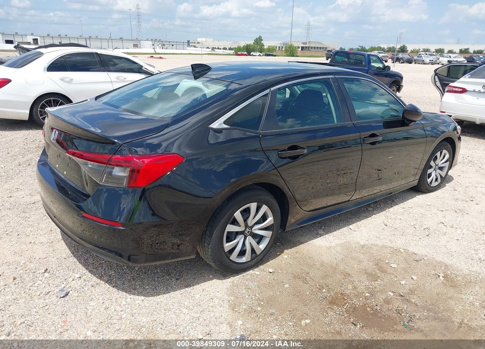 2023 HONDA CIVIC LX VIN: 2HGFE2F24PH538997