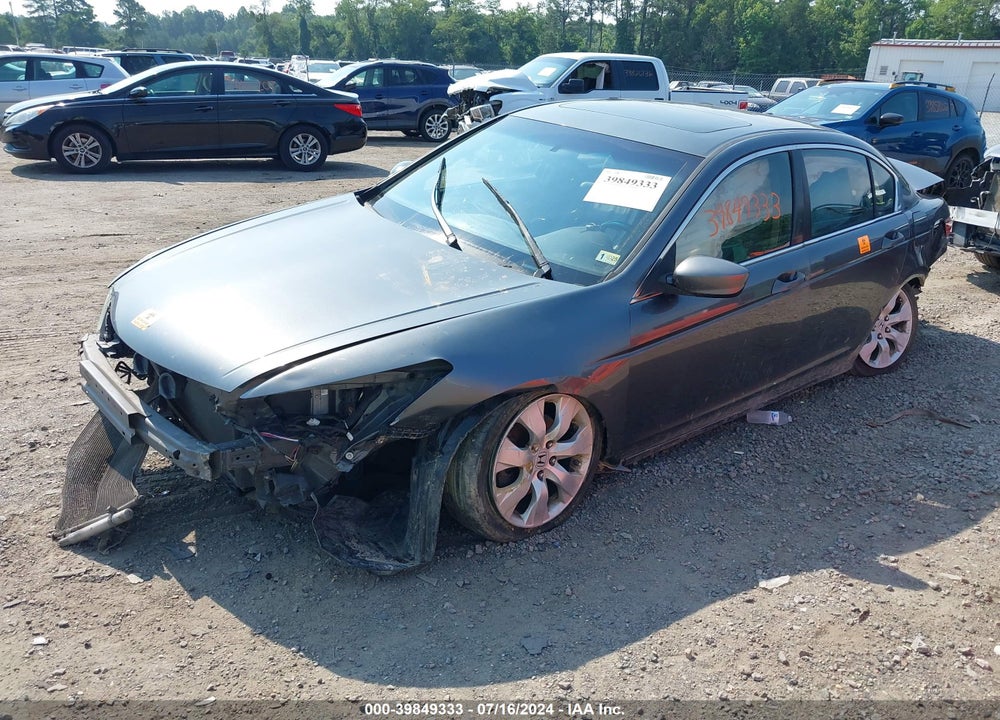 2008 HONDA ACCORD VIN: 1HGCP26878A008377