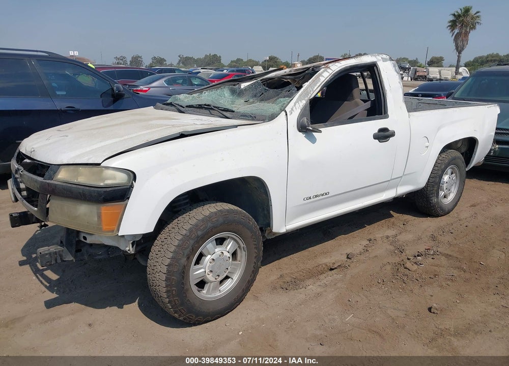 2005 CHEVROLET COLORADO LS VIN: 1GCCS148558146951