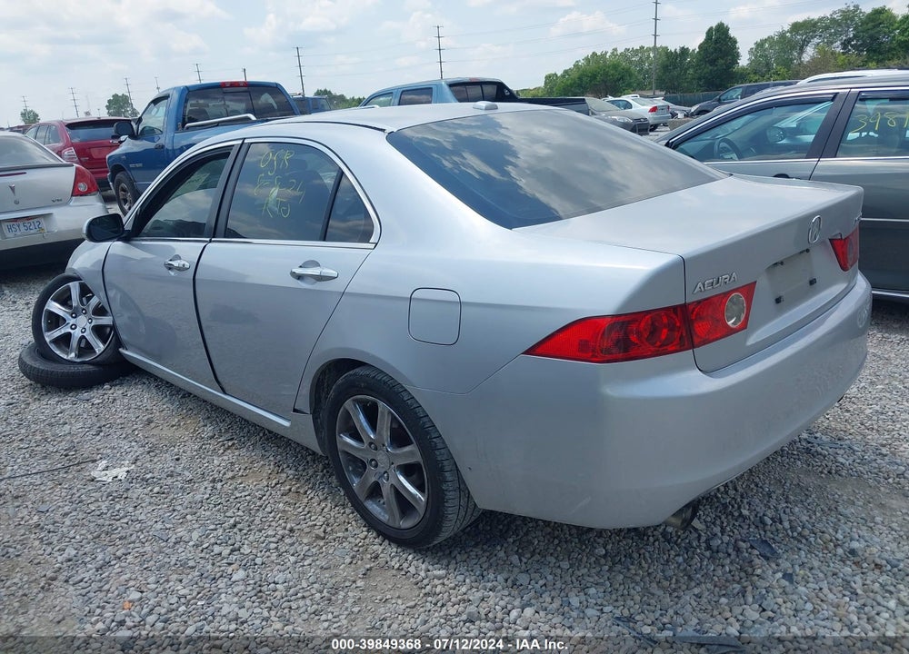 2005 ACURA TSX VIN: JH4CL96855C007035