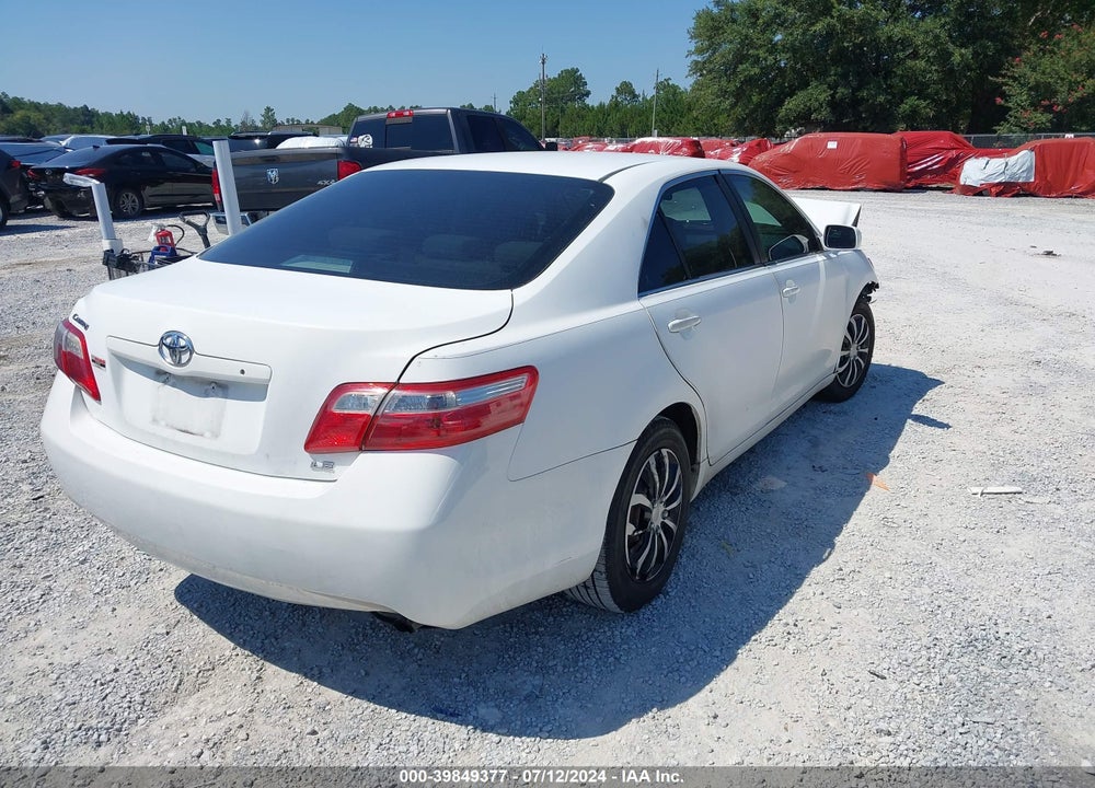 2008 TOYOTA CAMRY LE VIN: 4T1BE46K48U766050