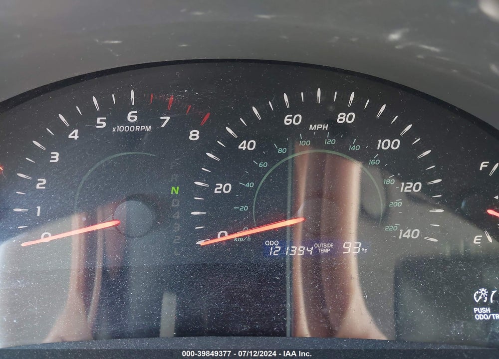 2008 TOYOTA CAMRY LE VIN: 4T1BE46K48U766050