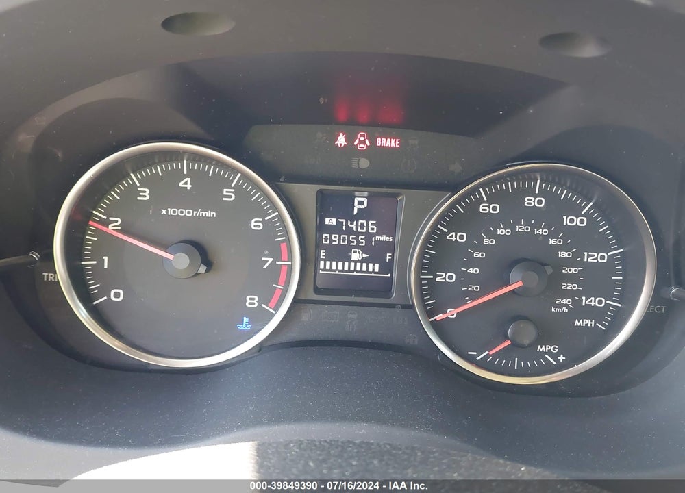 2016 SUBARU IMPREZA 2.0I VIN: JF1GJAA6XGH021685