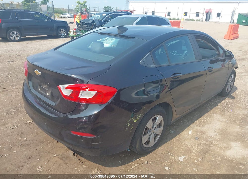 2016 CHEVROLET CRUZE LS AUTO VIN: 1G1BC5SM4G7309882